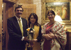 with Mrs. &  Mrs .Prakash 