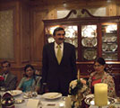 Mr.Om Praksh had adress for us  