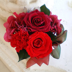 赤い薔薇の贈り物 ¥6,300(送料込)